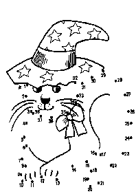 חיבור קו נקודה - דפי עבודה לילדים  - דף מס. 47