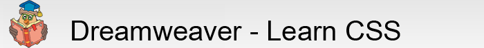 Dreamweaver - Learn CSS