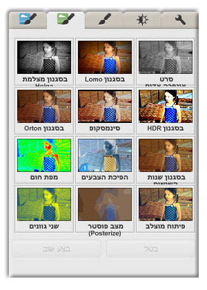 מדריך פיקסה אפקטים  Picasa Effects 3