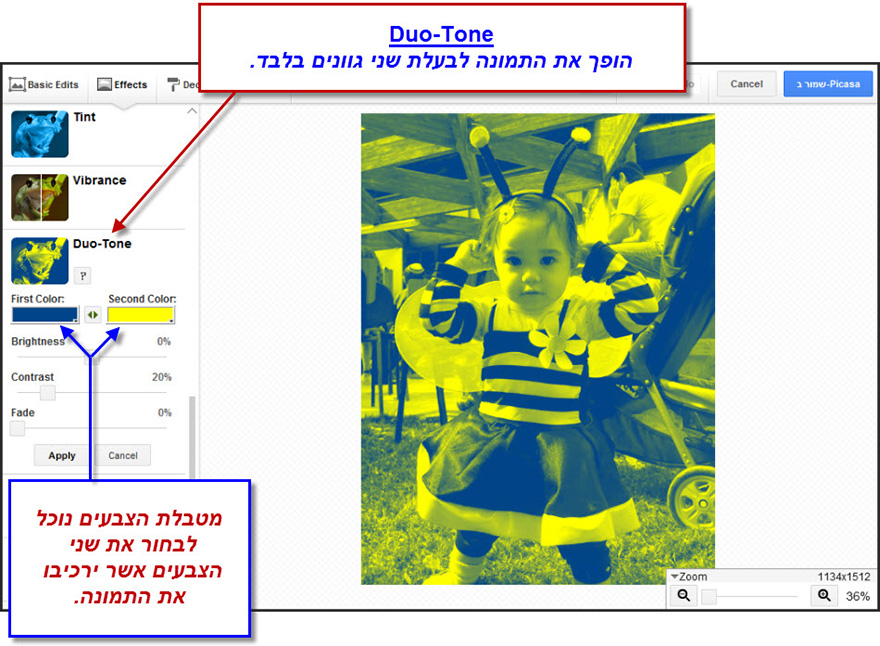 ערכת יצירה של פיקסה צבע Duo Tone 1