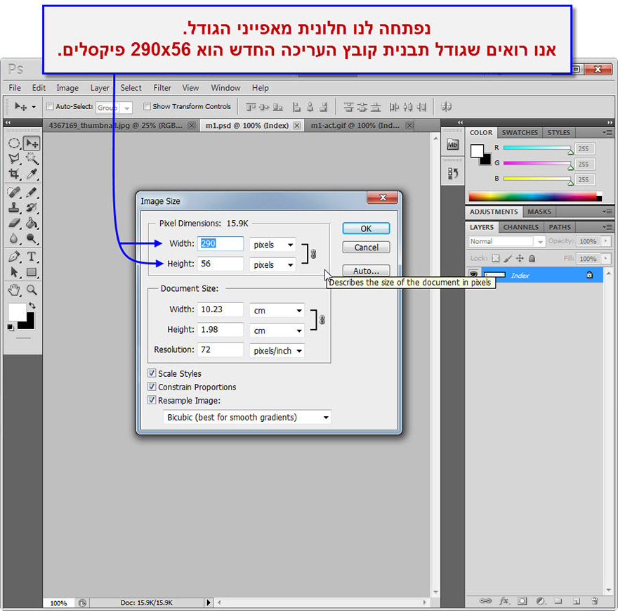 המדריך המקיף לבניית אתר - איך לשנות Rollover Button באתר - 8