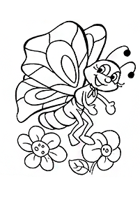 butterfly coloring pages - page 55
