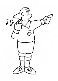 footbal coloring pages - page 18