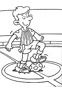 footbal coloring pages - page 26