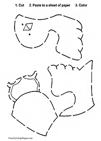 דפי עבודה לגן חובה - דף מס. 122