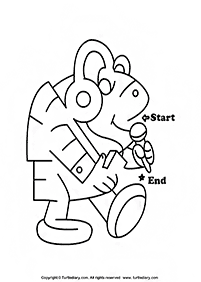 דפי עבודה לגן חובה - דף מס. 92