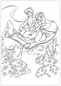 דפי צביעה אלאדין - דף 107