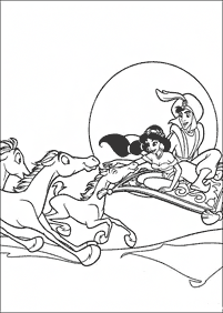 דפי צביעה אלאדין - דף 117