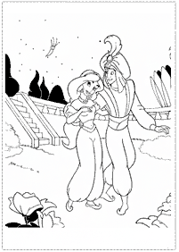 דפי צביעה אלאדין - דף 119