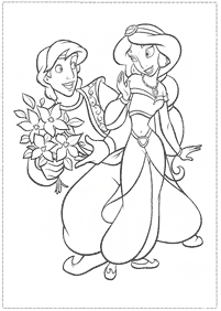 דפי צביעה אלאדין - דף 71