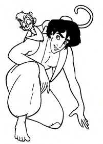 דפי צביעה אלאדין - דף 84