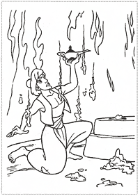 דפי צביעה אלאדין - דף 90