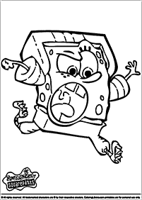 דף צביעה בוב ספוג - 78