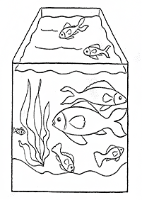 דפי צביעה דגים  - דף מס. 26