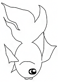 דפי צביעה דגים - דף מס. 32