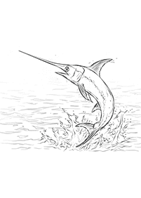 דפי צביעה דגים - דף מס. 59