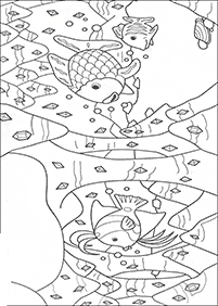 דפי צביעה דגים - דף מס. 72