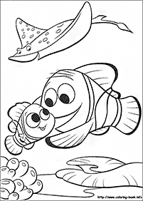 דפי צביעה דגים  - דף מס. 85