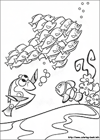 דפי צביעה דגים - דף מס. 91