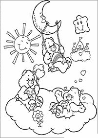 דפי צביעה דובים - דף מס. 52