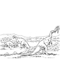 דפי צביעה דינוזאורים - דף מס. 57