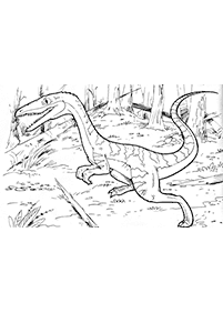 דפי צביעה דינוזאורים - דף מס. 61