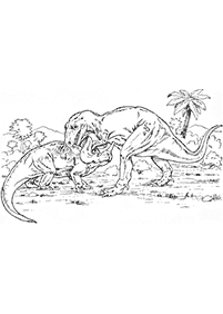 דפי צביעה דינוזאורים - דף מס. 69