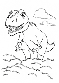 דפי צביעה דינוזאורים - דף מס. 70