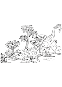 דפי צביעה דינוזאורים - דף מס. 87