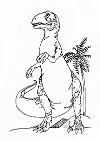 דפי צביעה דינוזאורים - דף מס. 88