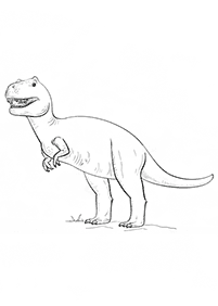 דפי צביעה דינוזאורים - דף מס. 91