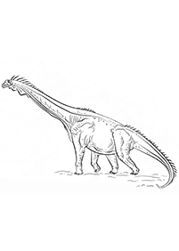 דפי צביעה דינוזאורים - דף מס. 95