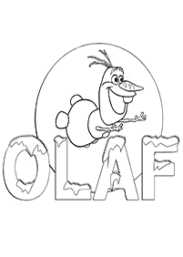 לשבור את הקרח (פרוזן) - דפי צביעה להדפסה - דף 76