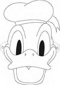 מסכות - דפי יצירה לילדים - דף מס. 28