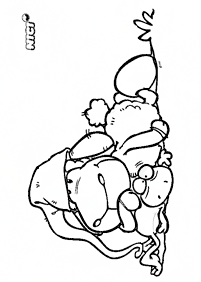 דפי צביעה של ניקי הכבשה - דף מס. 11