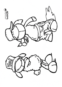 דפי צביעה של ניקי הכבשה - דף מס. 9