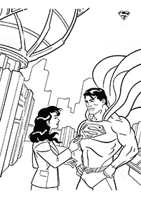דפי צביעה סופרמן - דף מס. 33