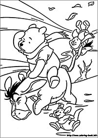 דף צביעה פו הדוב - 45