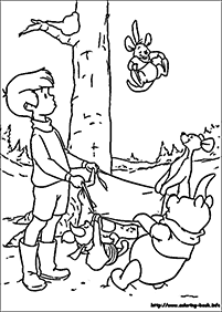 דף צביעה פו הדוב - 60