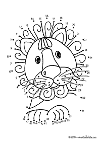 חיבור קו נקודה - דפי עבודה לילדים - דף מס. 2