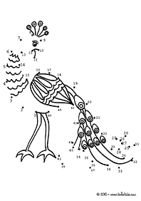 חיבור קו נקודה - דפי עבודה לילדים - דף מס. 30