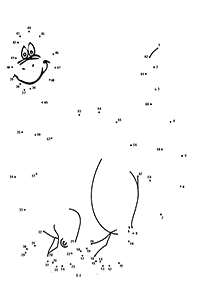 חיבור קו נקודה - דפי עבודה לילדים - דף מס. 31