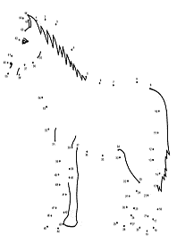 חיבור קו נקודה - דפי עבודה לילדים - דף מס. 55