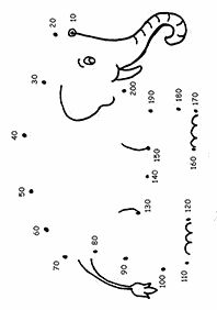 חיבור קו נקודה - דפי עבודה לילדים - דף מס. 61
