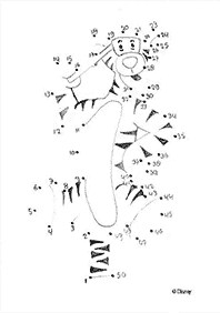 חיבור קו נקודה - דפי עבודה לילדים - דף מס. 82