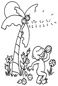 חיבור קו נקודה עד 10 (קל) - דפי עבודה לילדים - דף מס. 20