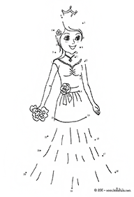 חיבור קו נקודה עד 10 (קל) - דפי עבודה לילדים - דף מס. 36