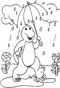 חיבור קו נקודה עד 10 (קל) - דפי עבודה לילדים - דף מס. 7