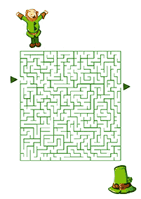 מבוכים להדפסה לילדים - דף מס. 114