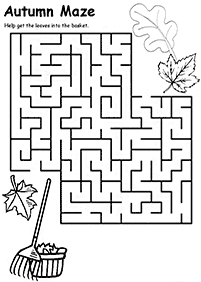 מבוכים להדפסה לילדים - דף מס. 40